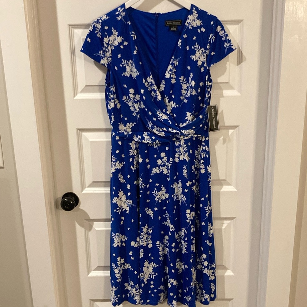 Jessica Howard Floral Wrap Dress